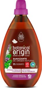 Botanical Origin Suavizante Ecológico para Ropa Fragancia Jazmín Fresco y Lavanda Silvestre, 50 lavados Botanical Origin Suavizante Ecológico para Ropa Fragancia Jazmín Fresco y Lavanda Silvestre, 50 lavados