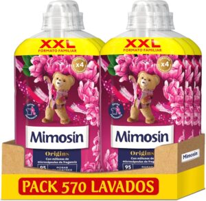 Mimosín Origins Suavizante Concentrado Rosas Silvestres, 6 x 95 lavados Mimosín Origins Suavizante Concentrado Rosas Silvestres, 6 x 95 lavados